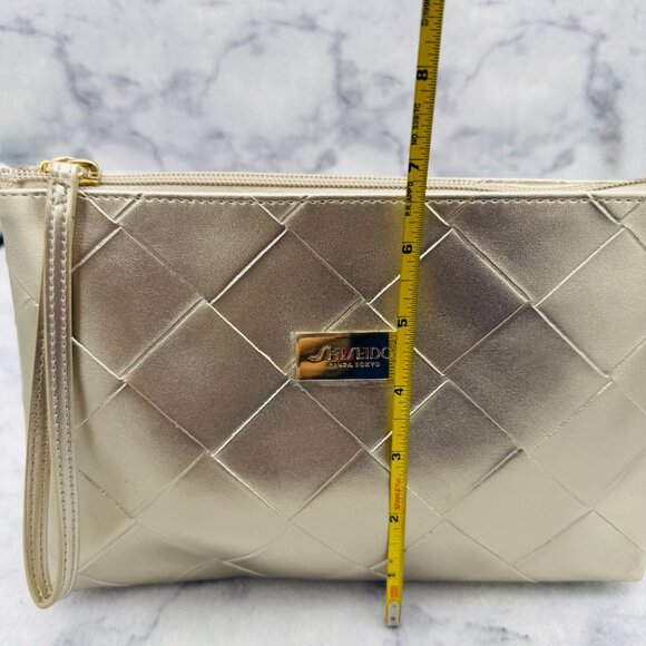 SHISEIDO Skincare Set-Gold Pouch,Concentrate,Cleasner Foam,Eye Cream&Mask7pc-NEW - Picture 10 of 16